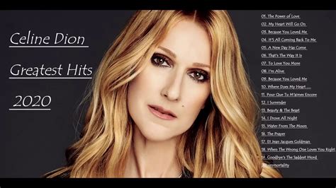 She possesses an amazing three-octave vocal range and sustains long notes without the slightest hint of waver. . Youtube celine dion songs